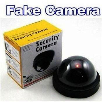 Kamera CCTV Dummy Fake Tiruan dengan baterai