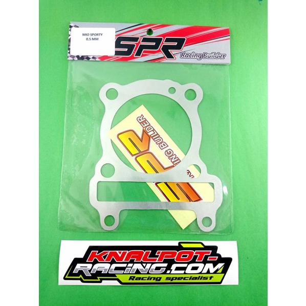 Paking Blok Almunium Mio Sporty 0.5MM Spr Racing