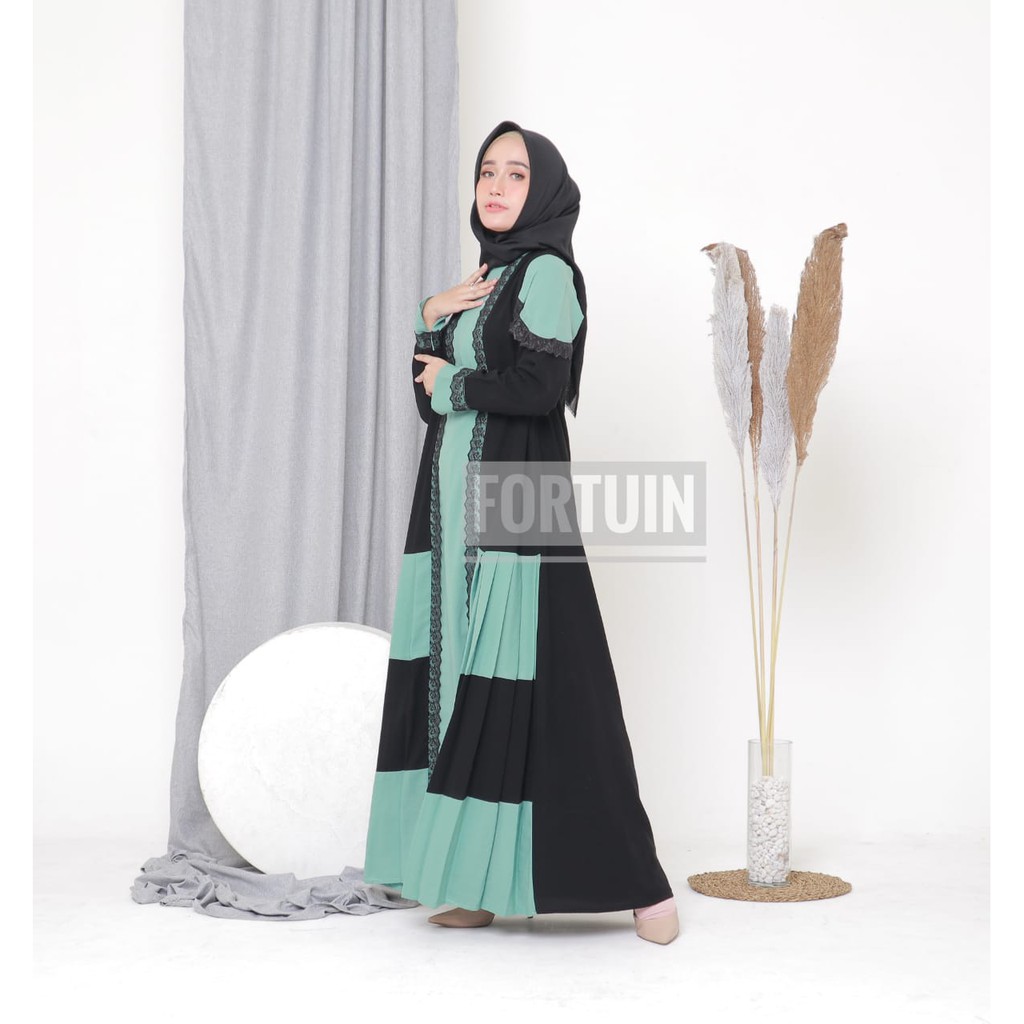 Najmi dress hijau mint