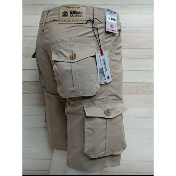 Celana pendek cargo pria premium Size 27-38