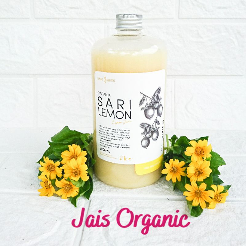 Sari Lemon 500 ml Dari Bumi / Air Lemon Murni / Pure Lemon Juice daribumi