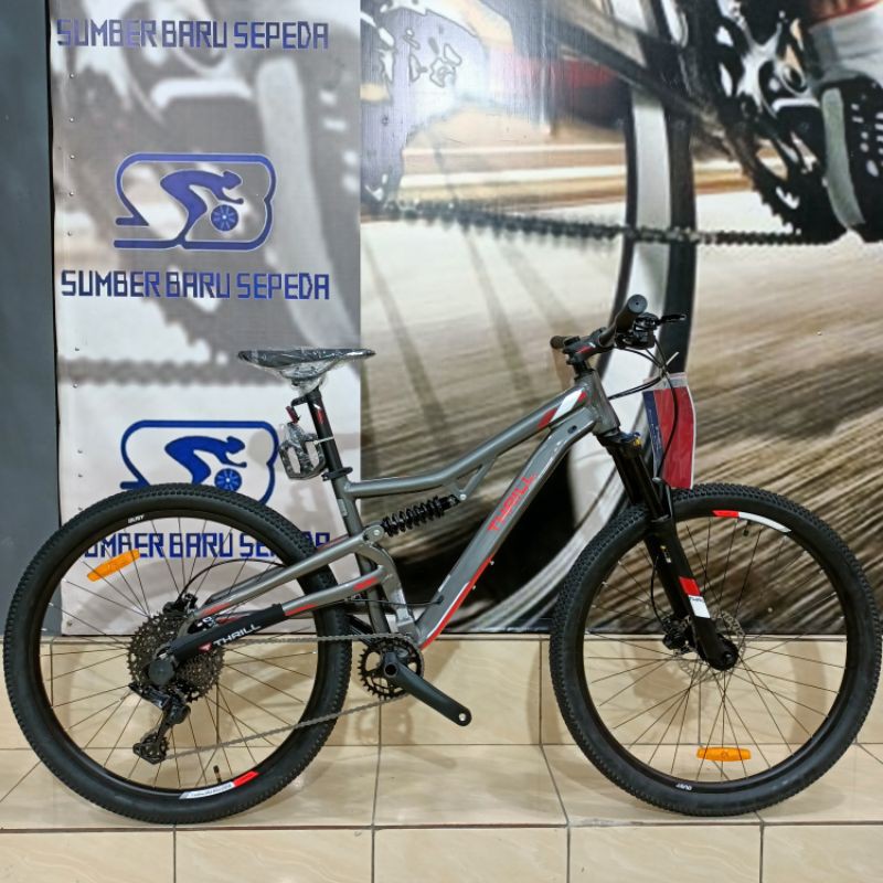 Sepeda Gunung MTB Thrill Oust Team 10 Speed 27,5 Inch