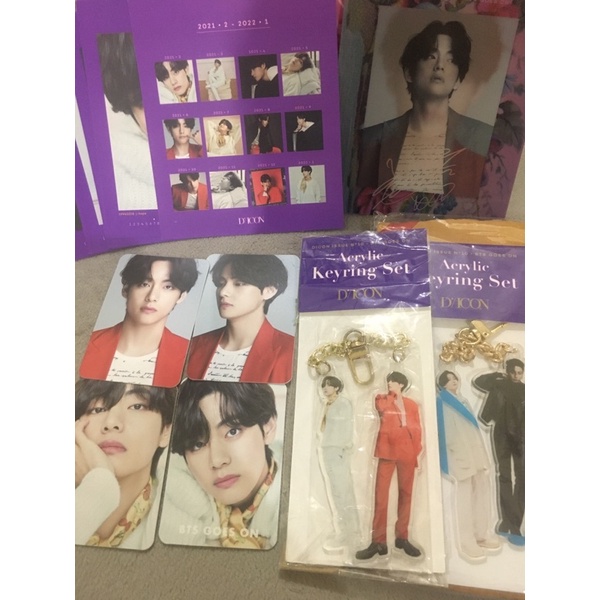 Photocard,Keyring Dicon BTS Official