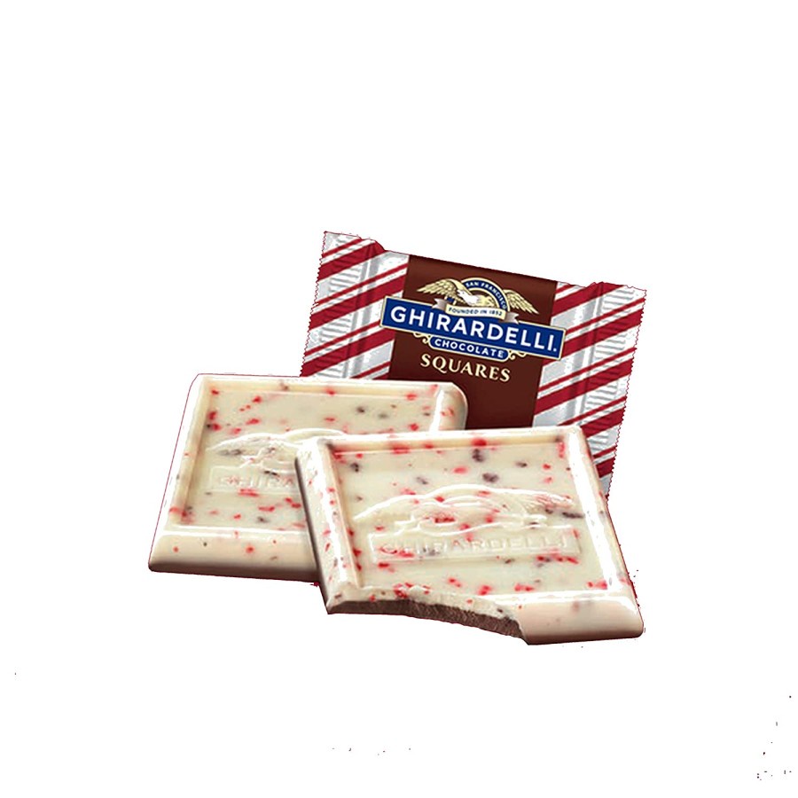 Coklat Ghirardelli Chocolate Squares Dark Choc Peppermint Bark 218.5g