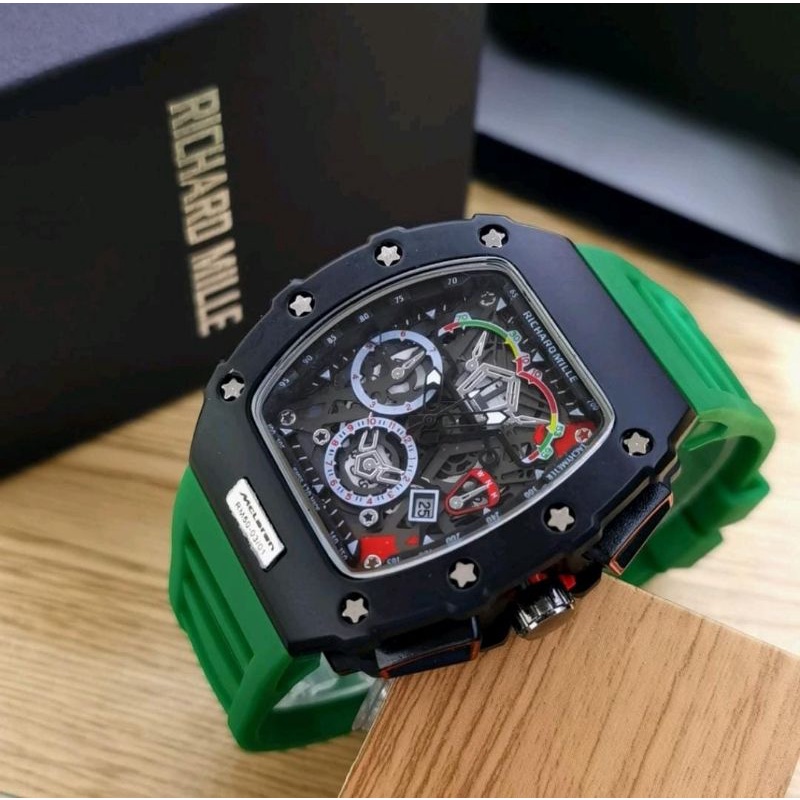 BEST SELLER JAM TANGAN RM RICHARDMILLE JAM TANGAN TERLARIS RUBBER