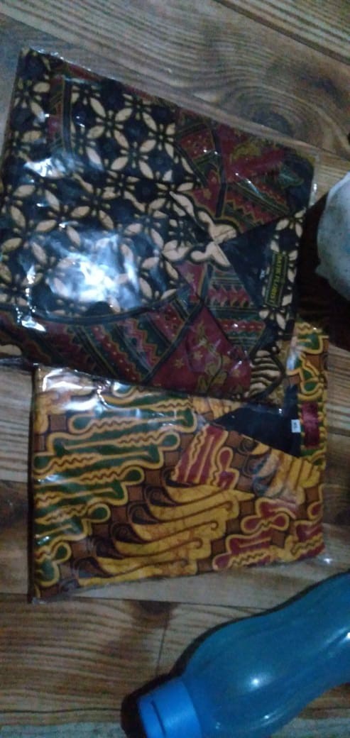 Batik Solo Parang Kerajaan Kemeja Pria Katun Cabut Sragenan Full Furing