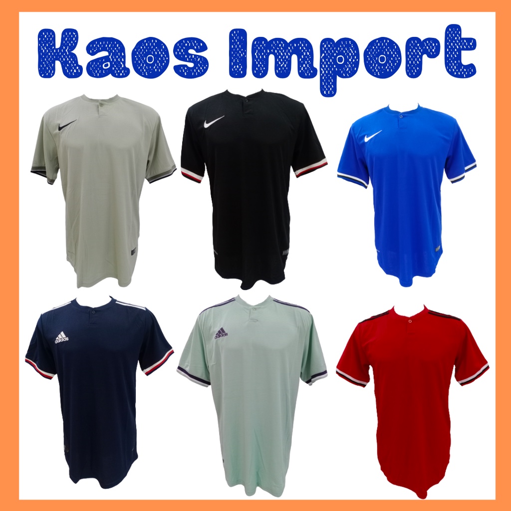 Kaos Pria Import Premium Quality Atasan Import Kaos Olahraga Pria Baju Import Kaos Import Pria Atasa