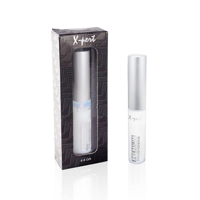 X-pert | Xpert Eyelash Adhesive | lem bulu mata Premium | Bening | Clear | Black | Latex White | Latex Black