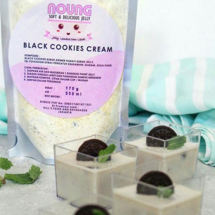 

Bubuk Noung Jelly Black cookies cream 170 g