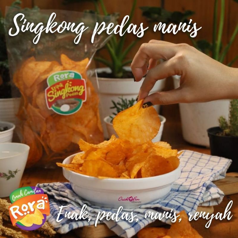 

KERIPIK SINGKONG PEDAS MANIS