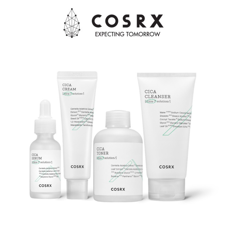 COSRX Pure Fit Cica Series [Cleanser/Toner/Serum/Cream] by AILIN