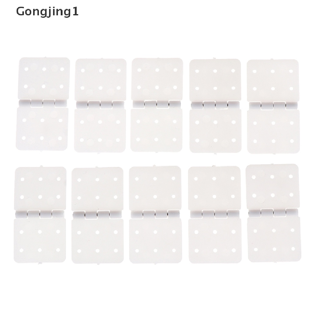 Gongjing1 10pcs Engsel Linker Bahan Plastik Untuk RC Pesawat / Helikopter / Quadcopter