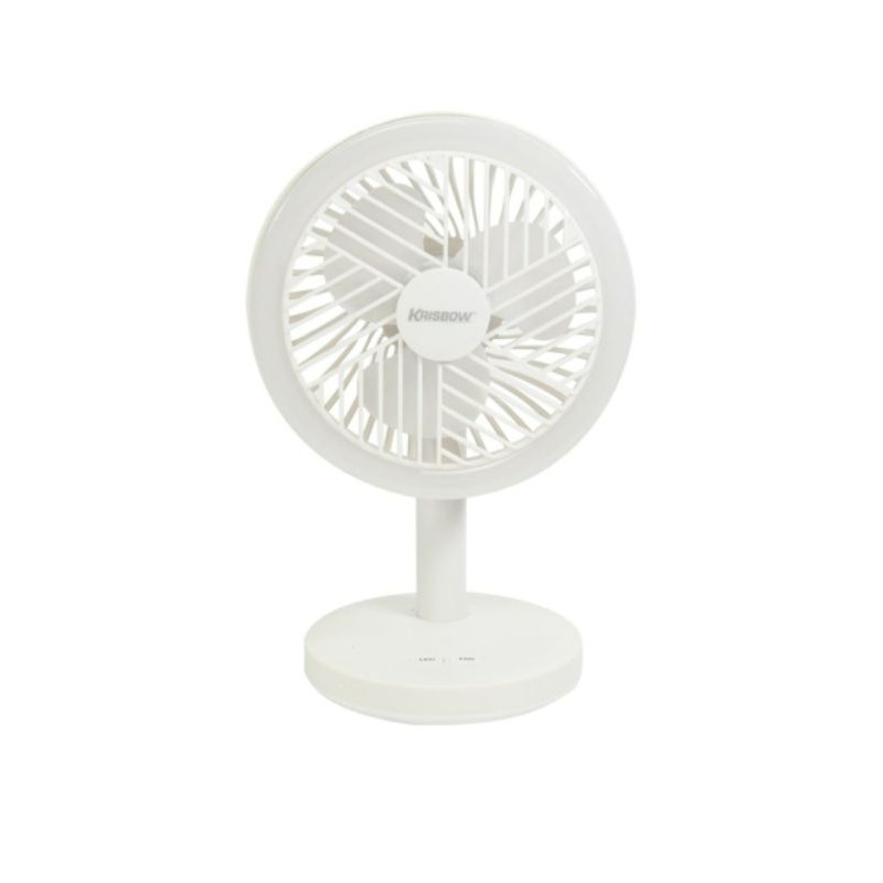 kipas angin portable dengan lampu Led krisbow