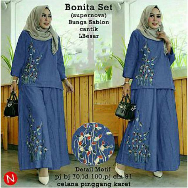 BONITA SET XL BANYAK WARNA