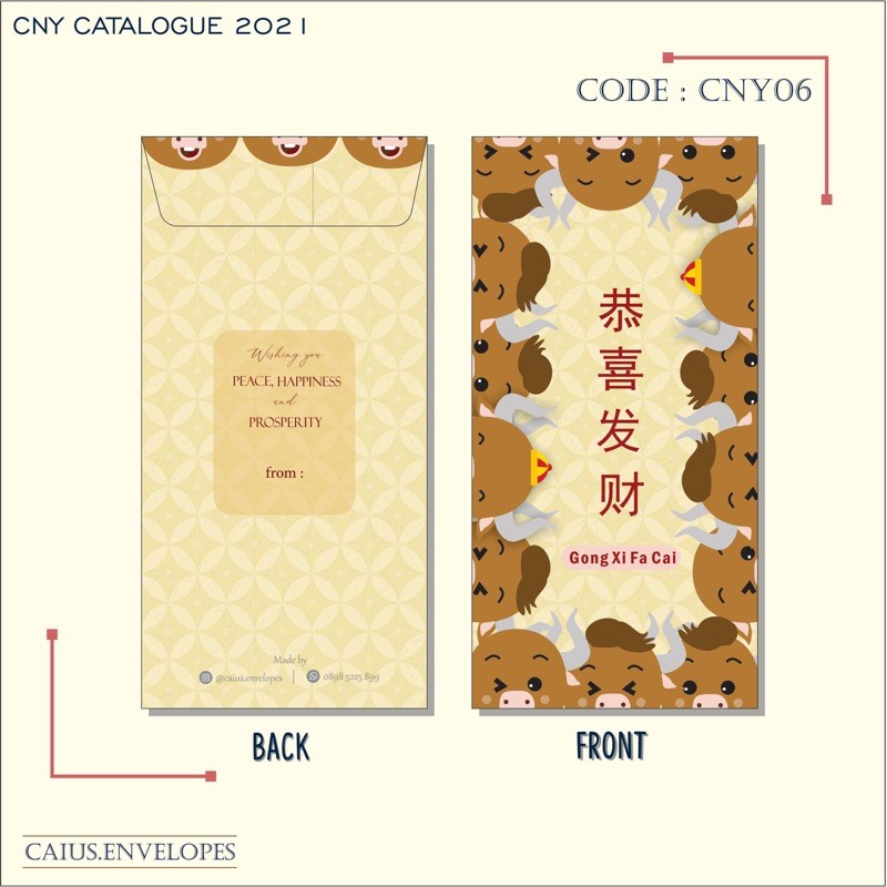 

ANGPAO IMLEK 2021 TAHUN KERBAU Angpao Lucu