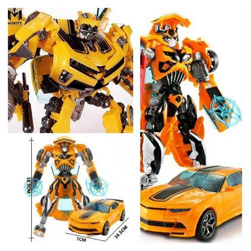 Mainan Robot Action Figure Transformer Bumble B Yellow OMTHP6YL 111