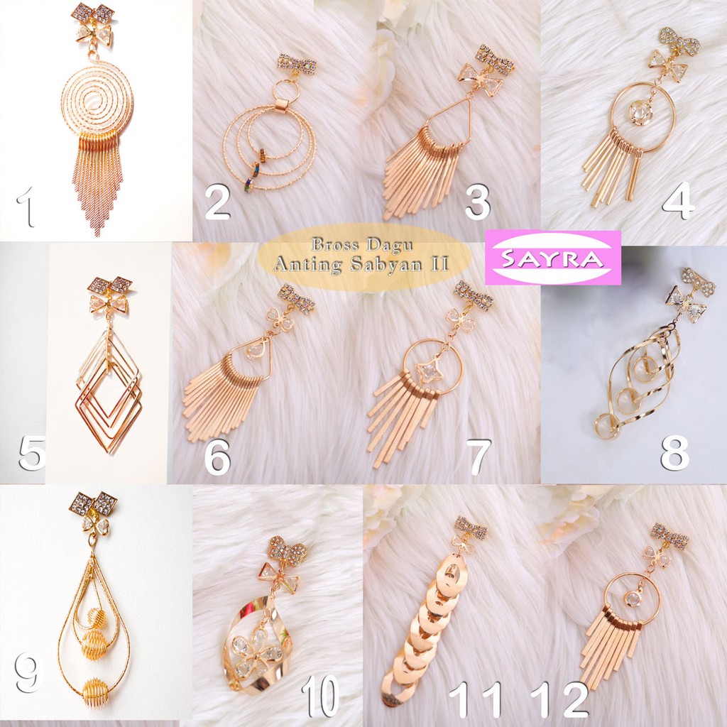 Jilbab Aksesoris Fashion Anting Temukan Harga Dan Penawaran Online