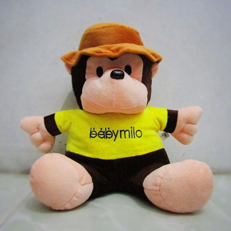 SNI BONEKA MONYET 55 cm  BABY MILO untuk kado ulang tahun anak pacar teman laki perempuan pria wanita cowok cewek   gemes import ori premium original JUMBO BESAR MINI KECIL  everly.id everlyid gemoy lucu