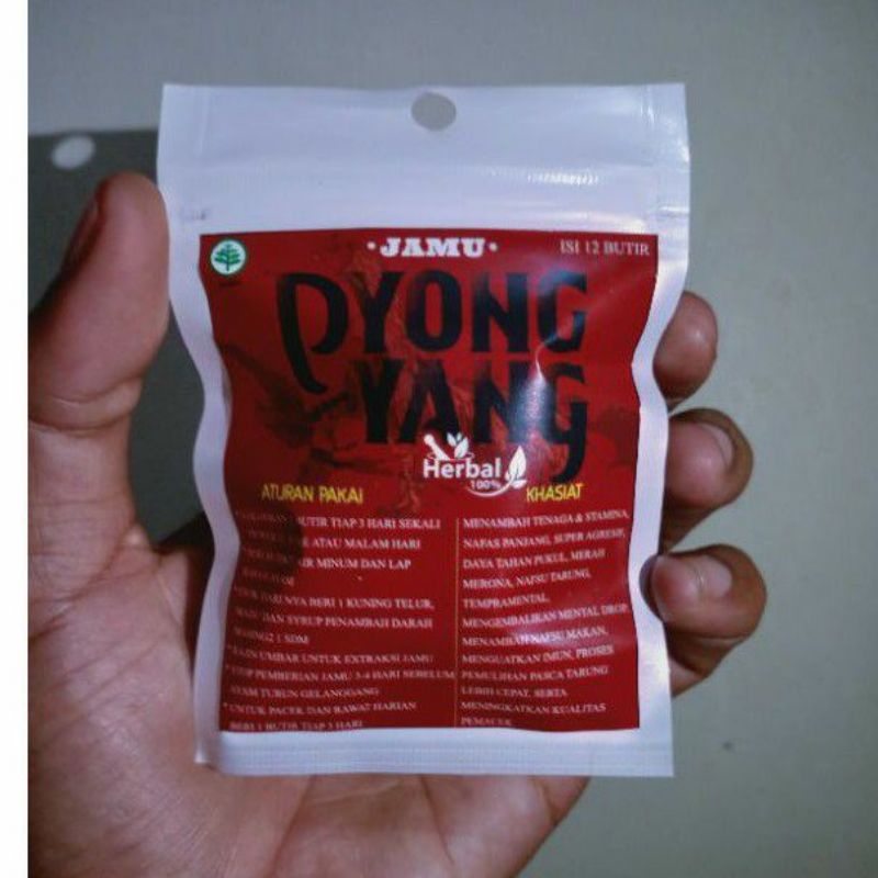 jamu Pyongyang saset