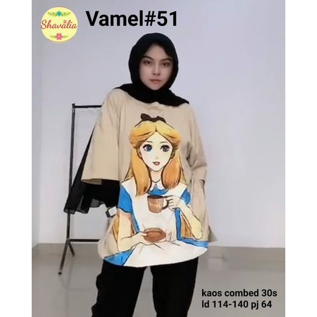 kaos oversize vamel 51