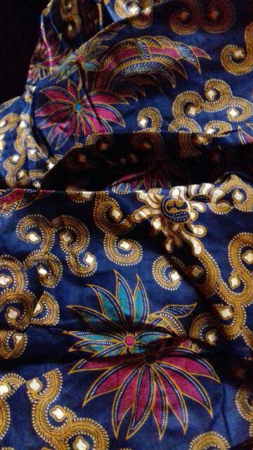 Gamis Etnik Motif Batik Jawi Murah Ukuran Allsize Fit Xl Jumbo