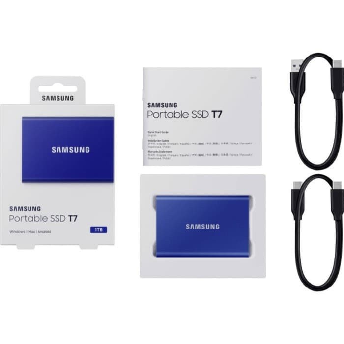 SSD Samsung T7 1TB Portable - SSD Eksternal USB 3.2