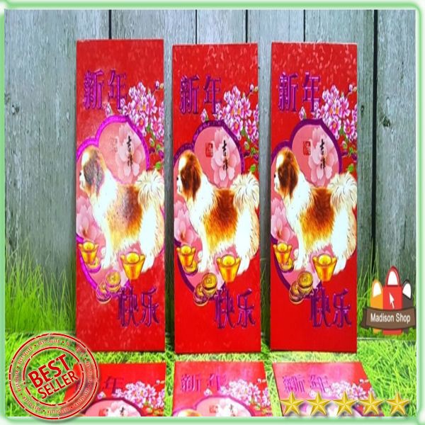 

Angpao Imlek ANGPAO PANJANG MERAH TAHUN BARU IMLEK AMPLOP MERAH KADO SOVENIR IMLEK Angpao babi