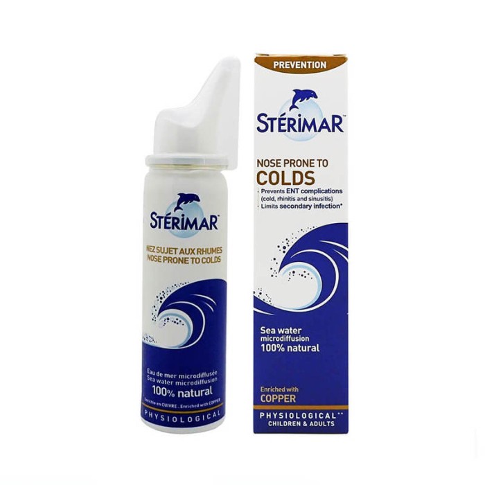 Sterimar Nose Prone to Colds 50ml 100% naturelle || sterimar