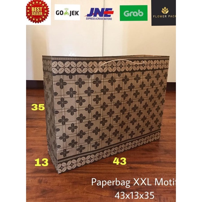 

(TERLARIS) Dijual Paperbag Xxl Motif 43X13X35 Tas Belanja Tas Shopping Tas Kertas