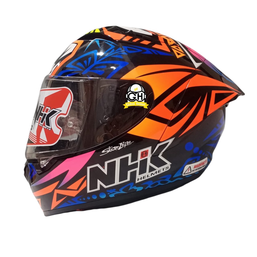 HELM NHK GP R TECH STREET REMY #2 EAGLE BLACK GLOSSY