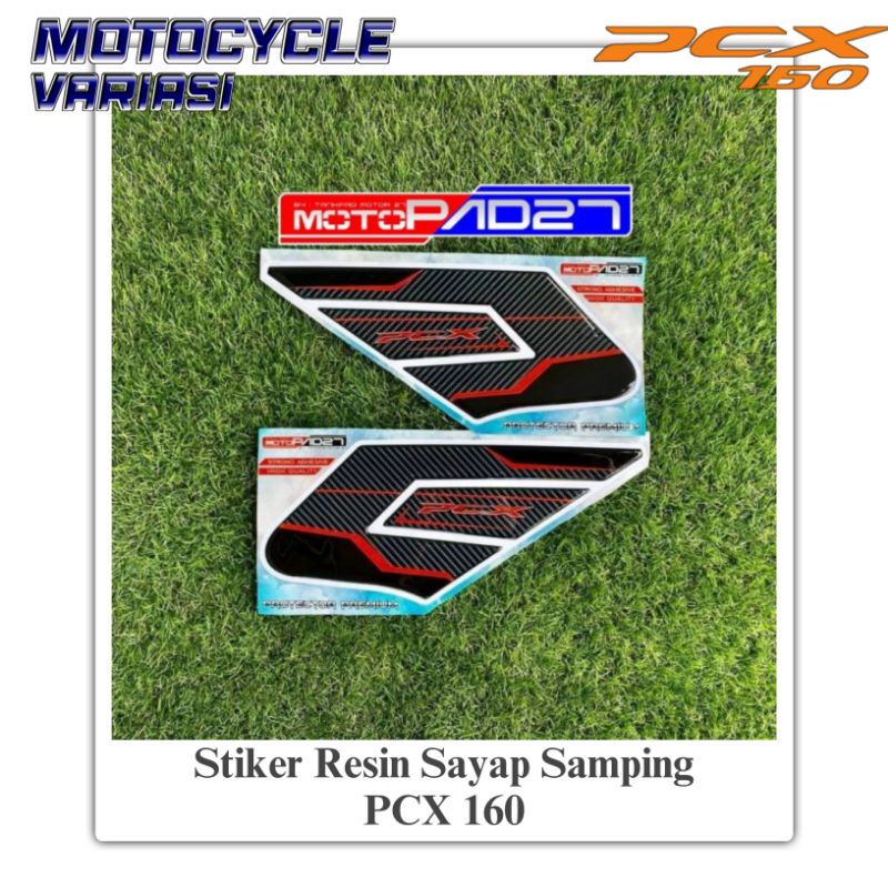 Stiker PCX 160 Stiker Sayap PCX 160 Stiker Body Samping PCX 160 Resin Premium