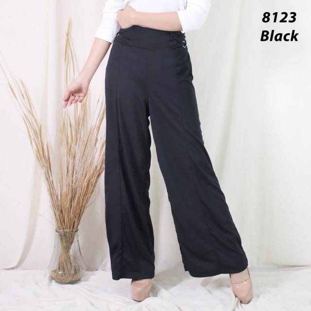 CELANA KULOT PANJANG WANITA 8123 BAGGY PANTS LUVALINE SUPER MURAH KUALITAS BAGUS