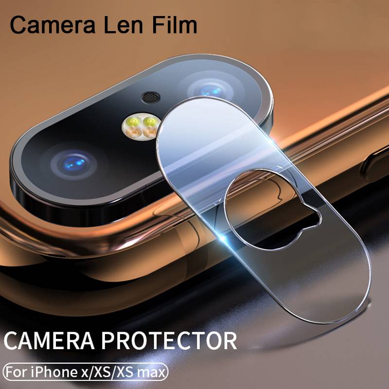 9D Hard Camera Lens Screen Protector For iPhone 6 6s 7 8 Plus X XS Max XR Phone Len Protective Glass For XR XS Max X