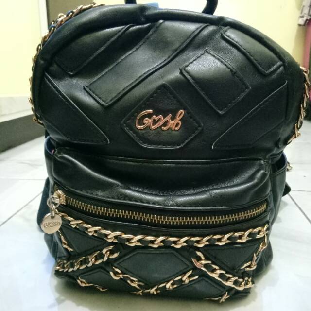 Preloved ransel gosh hitam