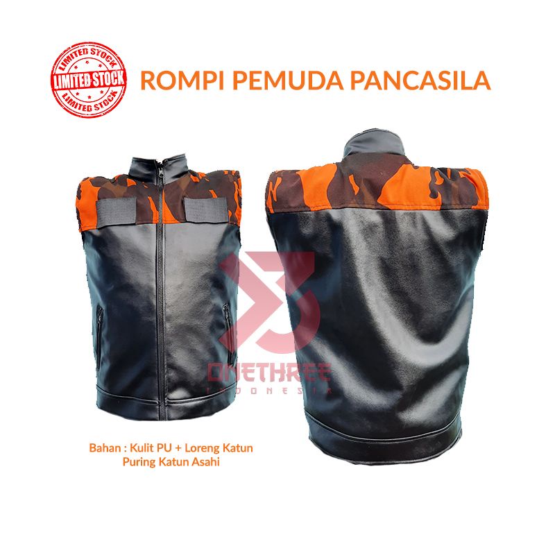Rompi Vest loreng Pemuda pancasila PP