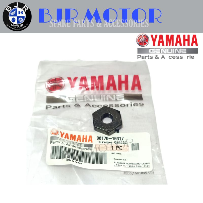 90170-10317 Mur Nut Pully Puli Cvt Belakang Mio/Mio New/Mio Sporty/Mio Soul/Nouvo/Mio-J/Fino/Xeon