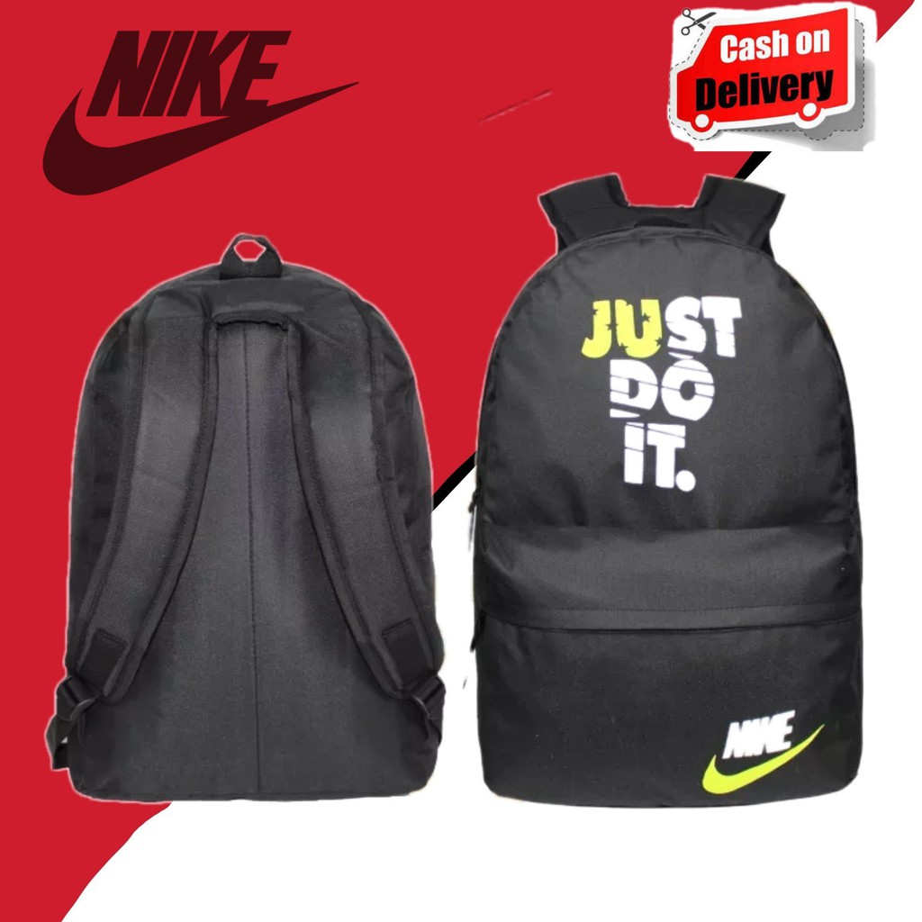 Tas Ransel Sekolah / Kuliah / Olahraga Pria Wanita NIKE JUST DO IT