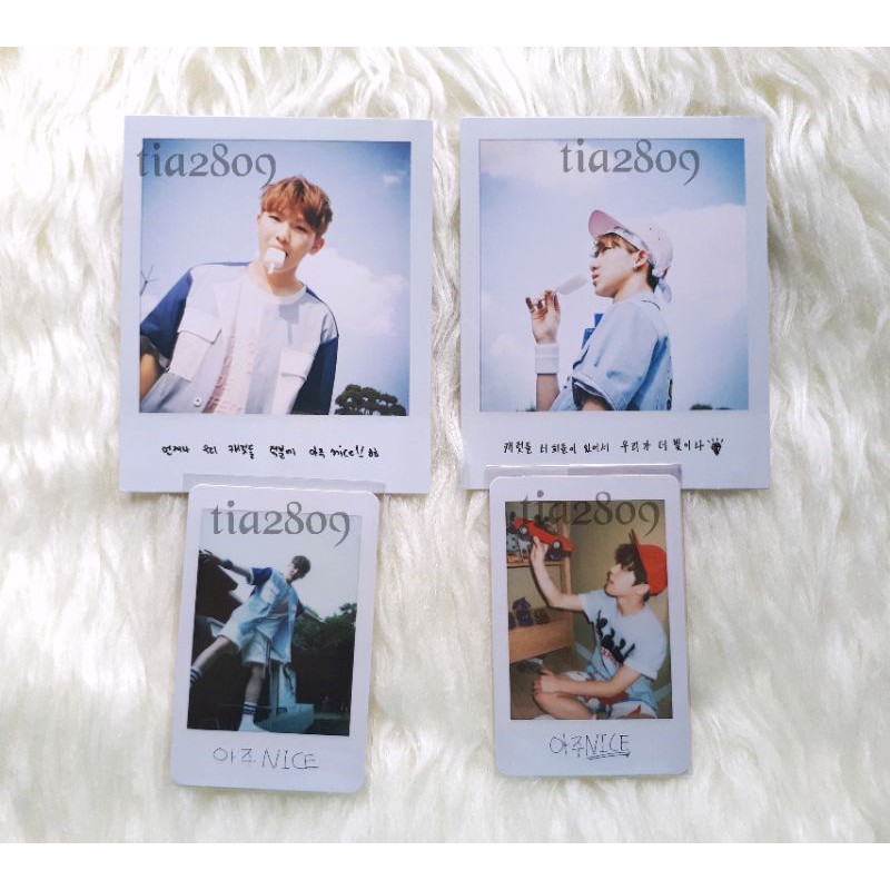 SEVENTEEN - AJU NICE PHOTOCARD [ JEONGHAN, WOOZI, THE8 & DINO ]