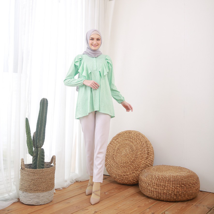 SAGARA Blouse - Tara blouse hijau mint