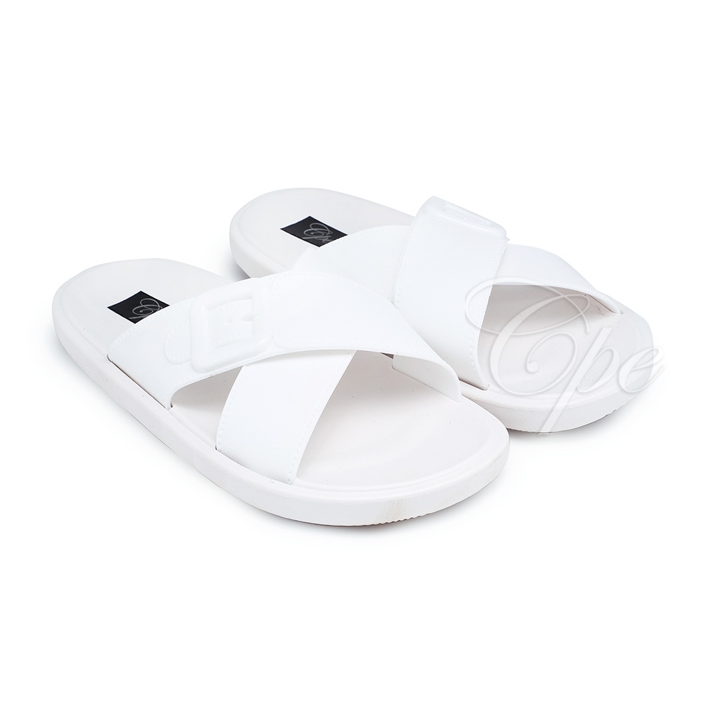 CALL SLPT OVAL_X Sandal Slop Slip On Teplek Wanita Sandal Cewek-8