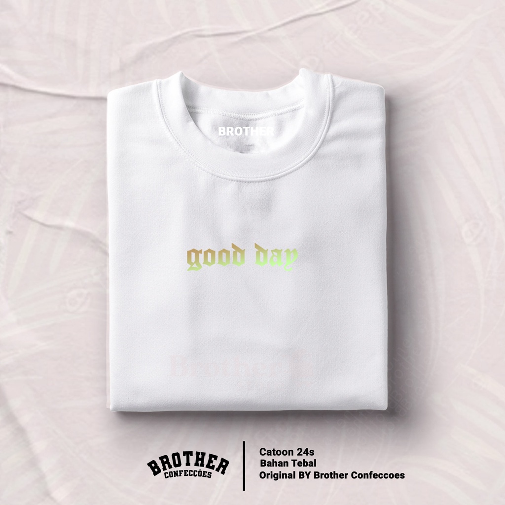 BROTHERSTORE Kaos Distro GOOD DAY Little Yellow - Abu Misty Premium