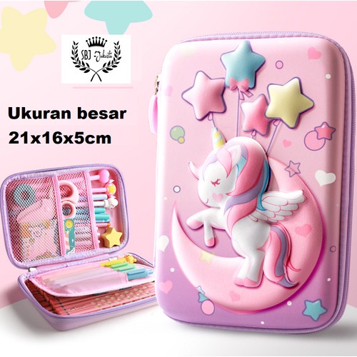 

New Tempat pensil Kotak pensil model smiggle Lookalike Magical World Diskon