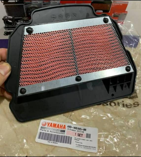 FILTER SARINGAN UDARA XEON KARBU ASLI ORI YAMAHA 44D WE445 00