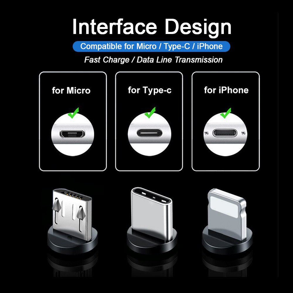 USB Type C Cable for Samsung S10 S9 5A 18W Fast Charge USB-Ios Charging Wire USB Android Cable