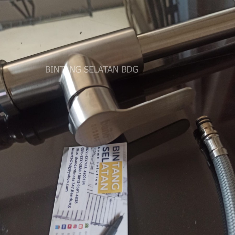 KRAN KERAN SINK DAPUR MIXER PANAS DINGIN STAINLESS