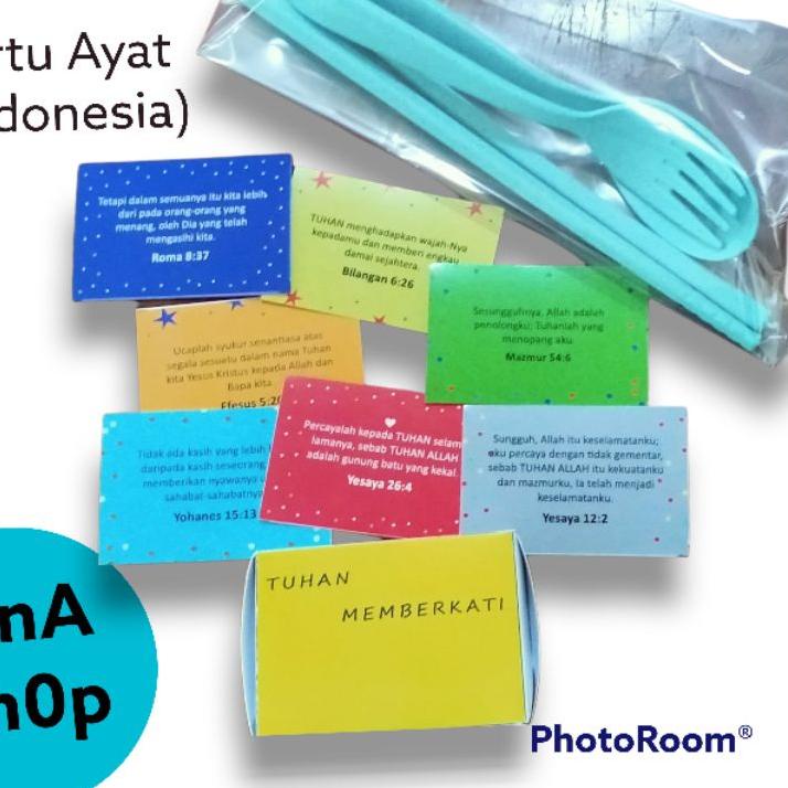 

{M-ANQ} {♥} 100 Kartu Ayat Alkitab (Versi Indonesia) {trending}