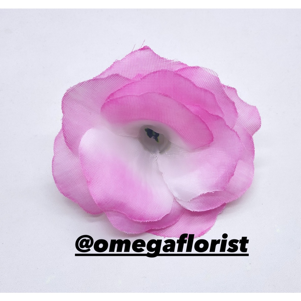 Kuntum Bunga Artificial Bunga Artificial/Bunga Plastik/Bunga Dekorasi/Dekorasi Pernikahan/Pernikahan-Pink Putih