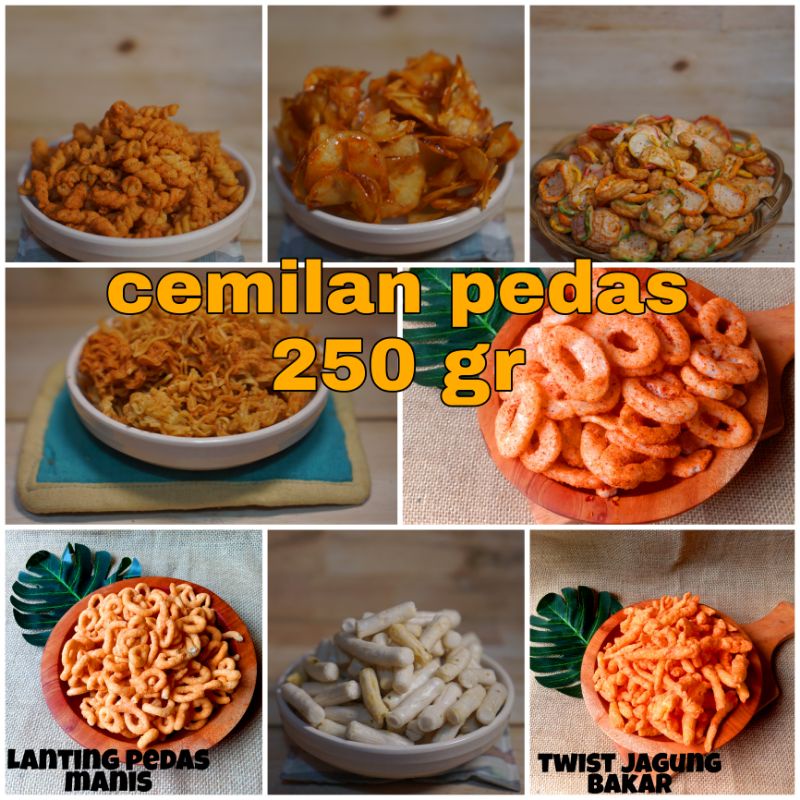 

Snack Kiloan Pedas 250 gr Free Bubble Wrap