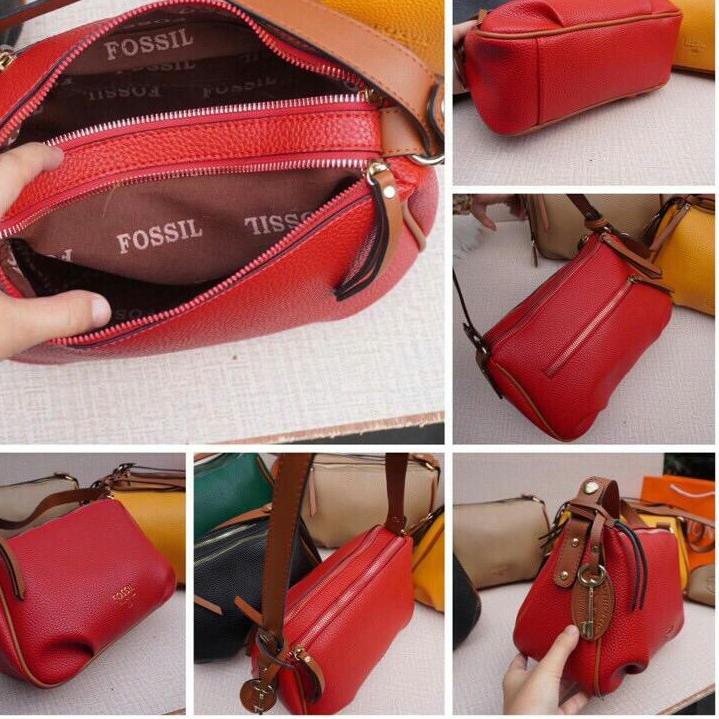 [PRODUK KDSMB] CAKEP Tas BAHU Wanita FOSIL 2 in 1 Tas HOBO + Selempang FSL SMC