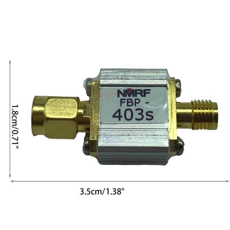 Btsg FBP-403S RF Coaxial Bandpass Filter 403mhz Bandpass Filter 1DB Bandwidth 4Mhz